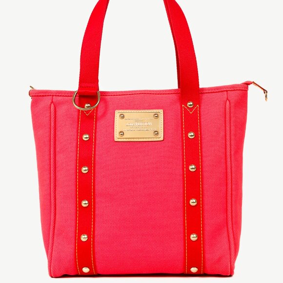Louis Vuitton Cabas MM Rose Antigua Canvas Tote - Picture 1 of 13